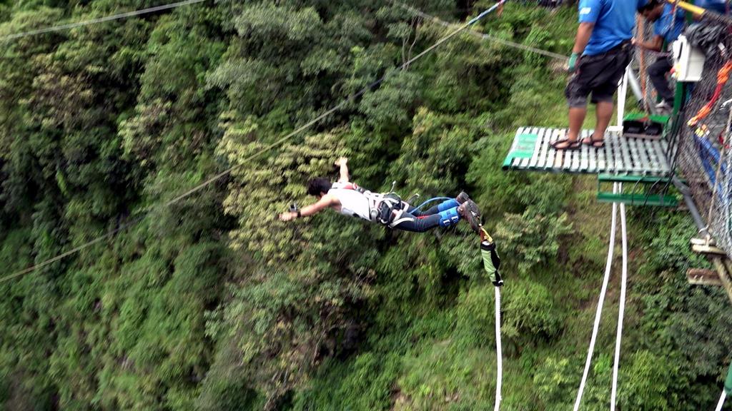 Sunil Bungee Jump